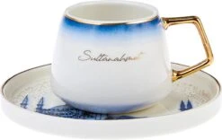 KARACA -ISTANBUL- 12 DELIGE- KOFFIEKOPJES VOOR 6 PERSONEN SET-Karaca Istanbul Set Van 12 Koffiekopjes 90 Ml- Moccamokken -espressokopjes Set Van Porselein, 6 Personen Robuuste Mokkatas, Porselein -Merkloos Winkel 1200x757