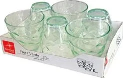 Bormioli Rocco Flora Verde Glazen 260 Ml - Groen - Set-6 -Merkloos Winkel 1200x762