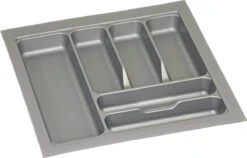 Culinorm Bestekbak - Besteklade - 50 Cm Breed X 50 Cm Diep - Grijs