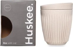 HuskeeCup & Deksel - Koffiebeker - Medium - 8oz/24cl - Natural -Merkloos Winkel 1200x780 7