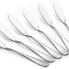 Alheco 6 Botermesjes - Smeermessen - Kleine Tapas Mesjes - RVS - Zilver -Merkloos Winkel 1200x792