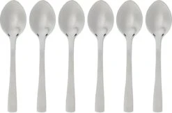 Koffielepels/theelepels - 12 Stuks - RVS - 9,5 Cm -Merkloos Winkel 1200x794