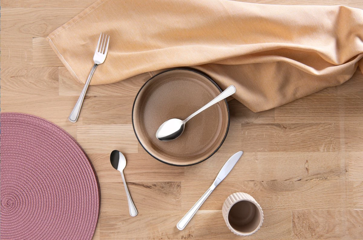 Amefa Bologna Bestekset - 24 Delig - 6 Persoons - Zilver - 5 Amefa Bologna Bestekset - 24 Delig - 6 Persoons - Zilver - - Afbeelding 3