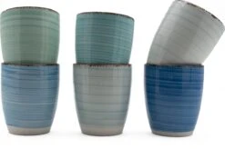 Koffiekopjes - Set Van 6 - 160ML - Allen Unieke Kleur - Koffiemok - Espresso Mok - Ocean Blue -Merkloos Winkel 1200x797 5