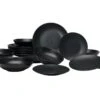 Buccan Borden Set - Matt Onyx - Zwart - 18pcs -Merkloos Winkel 1200x797 6