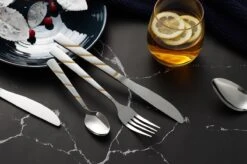 Swiss Pro+ Bestekset In Koffer-72 Delig-12 Persoons-Zwitsers Kwaliteit-Complete Set-100% Roestvrijstaal-Modern Gold -Merkloos Winkel 1200x799 16