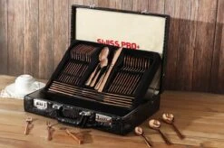 Swiss Pro+ Bestekset In Koffer-72 Delig-12 Persoons-Zwitsers Kwaliteit-Complete Set-100% Roestvrijstaal-Rose Gold 24k-Rose Goud 24K 37 Swiss Pro+ Bestekset In Koffer-72 Delig-12 Persoons-Zwitsers Kwaliteit-Complete Set-100% Roestvrijstaal-Rose Gold 24k-Rose Goud 24K -Merkloos Winkel 1200x799 30