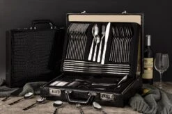 Swiss Pro+ Bestekset In Koffer-72 Delig-12 Persoons-Zwitsers Kwaliteit-Complete Set-100% Roestvrijstaal-Modern -Merkloos Winkel 1200x799 38