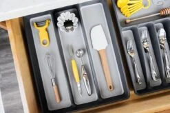 Madesmart Bestekbak - Besteklade 3 Vakken - Antraciet 8 Madesmart Bestekbak - Besteklade 3 Vakken - Antraciet -Merkloos Winkel 1200x800 101