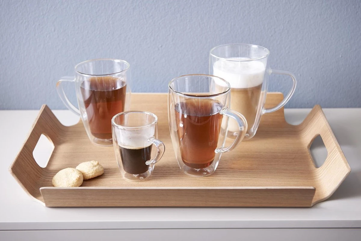 Bredemeijer - Dubbelwandig Glas Koffie/thee 320ml (set Van Twee Stuks) 8 Bredemeijer - Dubbelwandig Glas Koffie/thee 320ml (set Van Twee Stuks) - Afbeelding 6