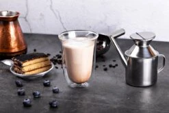 VDN Dubbelwandige Koffieglazen Theeglazen - 300 ML Mokken - Set Van 4 Handgeblazen Cappuccino Latte Macchiato Glazen Dubbelwandig -Merkloos Winkel 1200x800 164