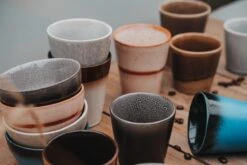 Koffiekopjes - Earth Koffiemok - 310ML - Koffiebeker - Set Van 6 Kopjes - Porselein - Hip En Trendy -Merkloos Winkel 1200x800 222