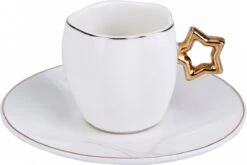 Karaca -Star- Set Van 6 Koffiekopset 80 Ml- Koffiekopjes Voor 6 Personen-Turkse Koffie-Moccakop-espressokop-12-delig, Witgoud, 6 Espressokopjes En 6 Schoteltjes, Mokkakopjes, Porselein, Koffieservies 6 Karaca -Star- Set Van 6 Koffiekopset 80 Ml- Koffiekopjes Voor 6 Personen-Turkse Koffie-Moccakop-espressokop-12-delig, Witgoud, 6 Espressokopjes En 6 Schoteltjes, Mokkakopjes, Porselein, Koffieservies -Merkloos Winkel 1200x804 12
