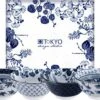 Tokyo Design Studio - Flora Japonica Tayo Bowl Set 4pcs 14.8x7cm 500ml
