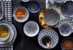 Tokyo Design Studio Nippon Blue Sushiserviesset - Porselein - 6 Delig - 2 Persoons -Merkloos Winkel 1200x819 9