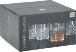 JAP Kristallen Whiskey Glazen Set Van 4 - 230ml - Transparant Drinkglas - Tumbler Set -Merkloos Winkel 1200x822 1