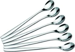 Merkloos Generik Latte Macchiato Lepeltjes - 12 Stuks - RVS -Merkloos Winkel 1200x835