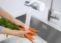 BRITA On Tap Faucet Filtration System - Uitstekend Smakend Gefilterd Water - Inclusief 1 BRITA ON TAP Kraanfilter - 600 Liter Water Gefilterd Per Patroon - Witte Kleur -Merkloos Winkel 1200x839 1