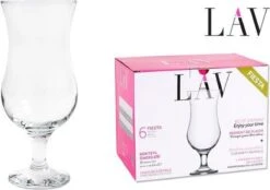 Lav - LAV Fiesta - Cocktail Glazen - Drinkglazen - Set Van 6 Glazen - Vaatwasserbestendig -Merkloos Winkel 1200x845 1