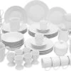 4goodz Porseleinen Servies 6 Persoons 50-delig - Startset - Wit -Merkloos Winkel 1200x855 7