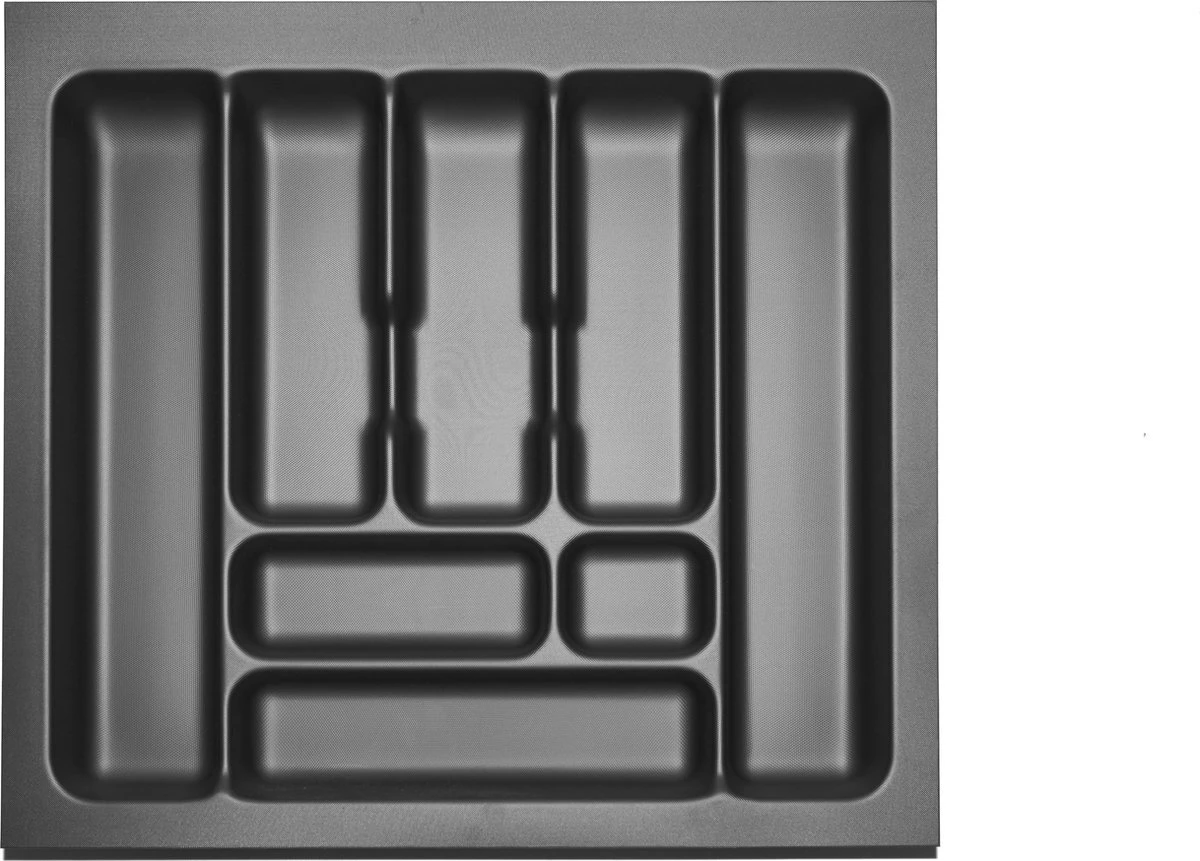 Culinorm Storex Bestekbak - Besteklade 54 Cm Breed X 49 Cm Diep - Carbon Black 4 Culinorm Storex Bestekbak - Besteklade 54 Cm Breed X 49 Cm Diep - Carbon Black - Afbeelding 2