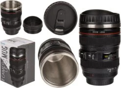Out Of The Blue Camera Lens Mok 13,5x8cm Thermosbeker -Merkloos Winkel 1200x877 3