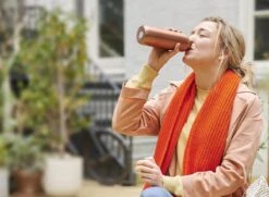 Mepal – Isoleerfles Ellipse 500 Ml – Houdt Je Drankje 12 Uur Warm En 24 Uur Koud – Rose Gold – Geschikt Voor Bruiswater – Thermosfles – Lekdicht -Merkloos Winkel 1200x881