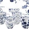 Tokyo Design Studio - Flora Japonica Mug Set 4pcs 8.5x10.2cm 380ml