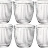 Bormioli Rocco 6x Stuks Waterglazen/sapglazen Transparant 290 Ml - Glazen / Drinkglazen
