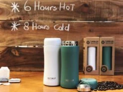 Retulp - Tumbler Thermosbeker - Teal Green - 300 Ml - Thermosfles - Groen -Merkloos Winkel 1200x900