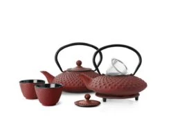 Bredemeijer - Xilin Theekopjes Rood Gietijzer (set Van Twee Stuks) -Merkloos Winkel 1200x900 76