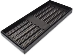 Dymund® Chopsticks - 5 Persoons Eetstokjes Set - Herbruikbaar - RVS - Zwart -Merkloos Winkel 1200x902