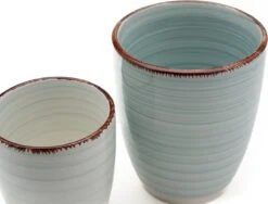 Koffiekopjes - Ocean Blue - Koffiebeker - Unieke Kleuren - Blauw - Set Van 12 Kopjes (ook Los Verkrijgbaar) - 160ML En 340ML - Porselein - Hip En Trendy -Merkloos Winkel 1200x911 3