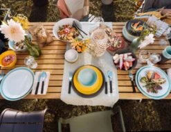 Mepal - Serviesset Bloom 8-delig – Geschikt Als Stijlvol Buitenservies - Pebble Black – Ideaal Voor Buiten En Binnen – Licht In Gewicht -Merkloos Winkel 1200x924 3