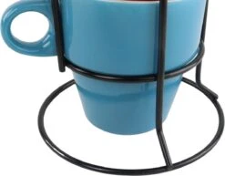 Orange85 Koffiekopjes - Met Houder - Set Van 6 - Gekleurd - 300 Ml - Keramiek -Merkloos Winkel 1200x936 2