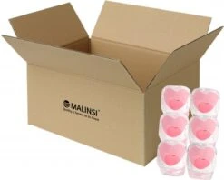 Malinsi Shotglaasjes - Hartvorm Shotglas 6 Stuks - 45ml - Borrelglaasjes - Liefde Glazen Voor Drank En Alcohol - Hart Shotglazen - Housewarming Cadeau Glas - Verjaardag -Merkloos Winkel 1200x961 3
