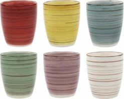 Studio Tavola Bekers Ocean Blue 160 Ml - 6 Stuks -Merkloos Winkel 1200x964 11