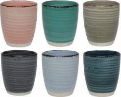 Studio Tavola Bekers Ocean Blue 160 Ml - 6 Stuks -Merkloos Winkel 1200x968 2