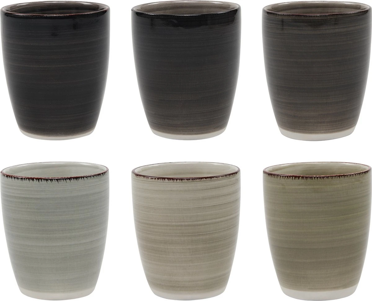 Koffiekopjes - Industrieel Grijs - Koffiebeker - Unieke Kleuren - Set Van 12 Kopjes (ook Los Verkrijgbaar) - 160ML En 340ML - Porselein - Hip En Trendy 9 Koffiekopjes - Industrieel Grijs - Koffiebeker - Unieke Kleuren - Set Van 12 Kopjes (ook Los Verkrijgbaar) - 160ML En 340ML - Porselein - Hip En Trendy - Afbeelding 7