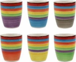 Studio Tavola Bekers Ocean Blue 160 Ml - 6 Stuks -Merkloos Winkel 1200x973 3