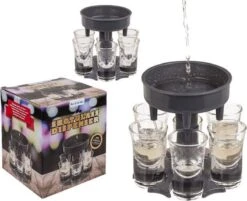 Out Of The Blue Shotglas Dispenser - Bartools - Met 6 Shotglazen - Kado -Merkloos Winkel 1200x975 3