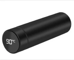 YUNICS® Thermoskan - Met Smart Temperatuur Display - Thermos - Thermosfles - Thermosbeker - Thermofles - Isoleerfles - Travel Mug - RVS - Zwart -Merkloos Winkel 1200x977 4