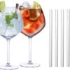 Alpina Set Van 4x Gin Tonic Cocktailglazen Met 4x Herbruikbare Glazen Rietjes - 730 Ml - Cocktails Drinken - Cocktails -Merkloos Winkel 1200x982 3