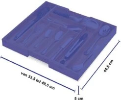 ACAZA Uitschuifbare Bestekbak In Bamboe Hout, Besteklade Met 7 Tot 9 Vakken, Ladeverdeler, Opbergbak, Bestekcassette, Verstelbaar -Merkloos Winkel 1200x989