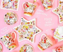 Blond Amsterdam Unicorn Mok - Made With Magic - 350 Ml -Merkloos Winkel 1200x994 11