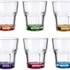 Vivalto Waterglazen/drinkglazen - 6x - Kleurenmix - 285ml - 9 X 9,5 Cm -Merkloos Winkel 1200x996 2