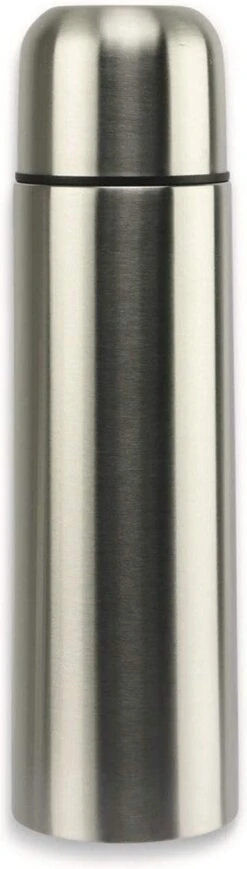 Excellent Basis Thermoskan | Isolatiekan Bullet 0.75 Ltr | Roestvrijstale Drinkbeker | Zilver -Merkloos Winkel 341x1200
