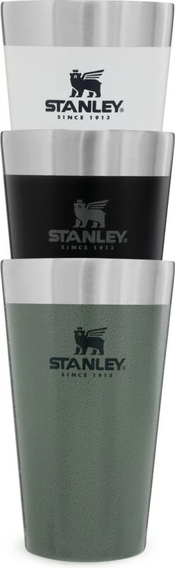 Stanley The Stacking Beer Pint 0,47l - Beker - Hammertone Green -Merkloos Winkel 370x1200 1