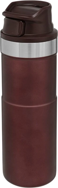Stanley Trigger-Action Travel Mug 0.47L - Thermosfles - Wine -Merkloos Winkel 375x1200 2