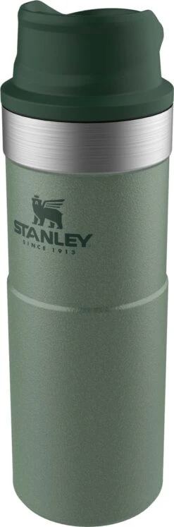 Stanley Trigger-Action Travel Mug 0.47L - Thermosfles - Hammertone Green -Merkloos Winkel 397x1200